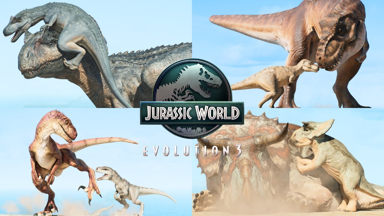 【可愛すぎる！】全ての恐竜の親子の交流シーン！/[Too cute!] All dinosaur parents and children interacting! Jurassic World