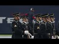 The US Army Drill Team performs at halftime of the Texans vs Cardinals game | November 19, 2023