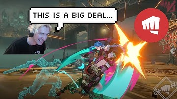 xQc reacts to the Project L Fighting Game trailer