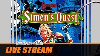 Castlevania II: Simon's Quest (NES) - Full Playthrough | Gameplay and Talk Live Stream #130