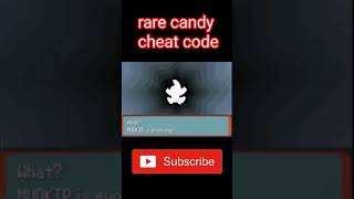 Pokemon emerald version:  Rare Candy Cheat Code in Android gba | 2021 screenshot 5
