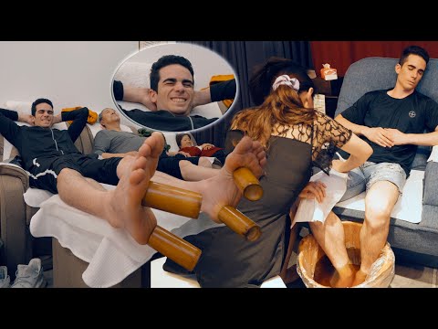 ASMR: COMPILATION di Massaggi ai Piedi Cinesi!