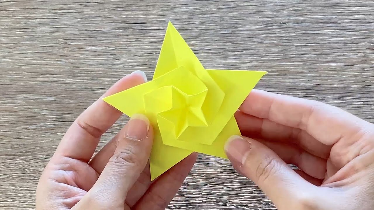 Origami Christmas Star / Paper Star 