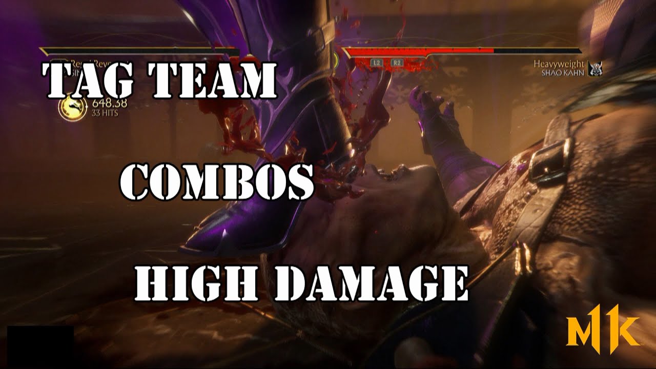 MK11 (TAG TEAM COMBOS) Tower of time Part 2 YouTube