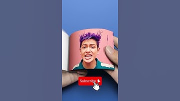 Squid Game Thanos Singing "Lava Chicken" FlipBook #fyp #SquidGame #Thanos #ViralVideo #flipbook