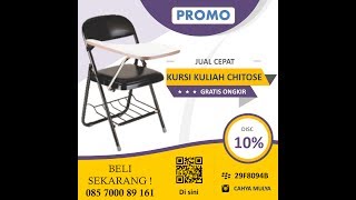 Kursi Kuliah Chitose HITAM