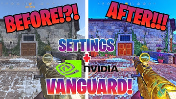 BEST GRAPHIC SETTINGS & NVIDIA FILTERS FOR VANGUARD (Call Of Duty Vanguard Multiplayer)