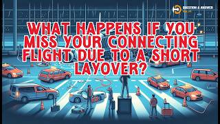 What happens if you miss your connecting flight due to a short layover? ❗
