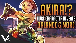 Rose, Akira, Oro & Dan!? New Mechanics & Balance Patch! News Update For Street Fighter 5