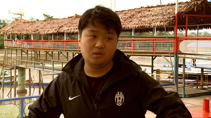 Journalists visiting areas contaminated by Chevron...