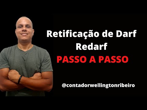 Retificação de Darf - Redarf passo a passo