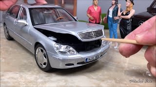 [BEST] 🚗✨ Unveiling Luxury: Norev NV183810 1:18 S600 1998-Silver Mercedes-Benz - A Detailed Review!