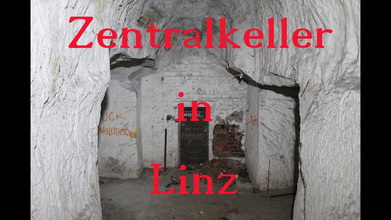 Erkundung des längst vergessenen Zentrallkellers Linz der Rommelschnaps, Bunker Linz