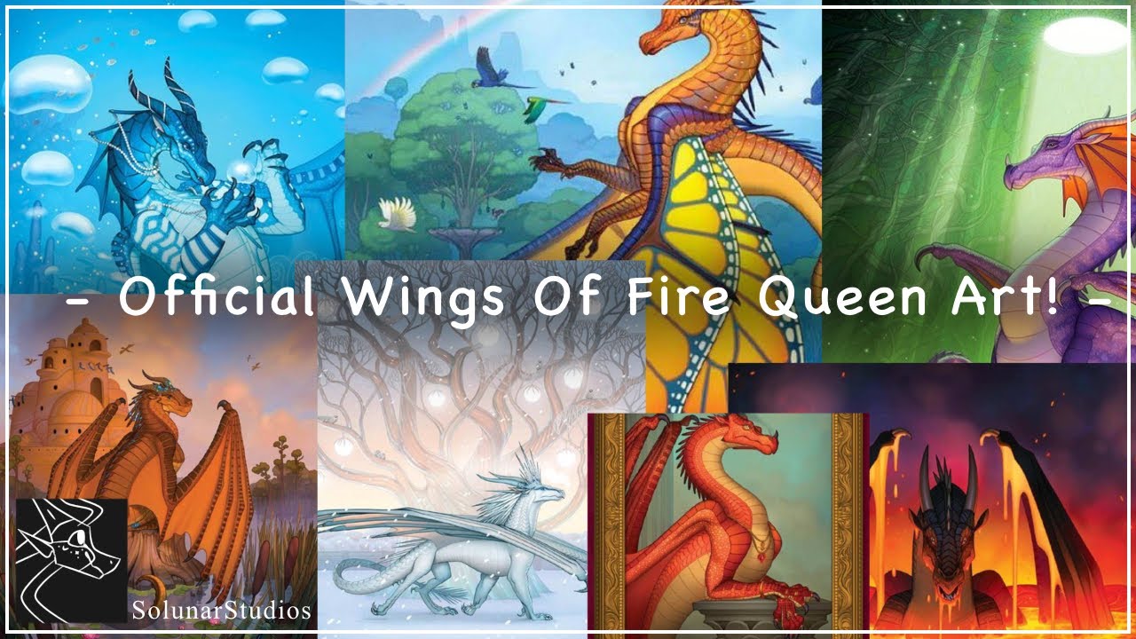 Official Wings Of Fire Queens Art WOF Read desc YouTube