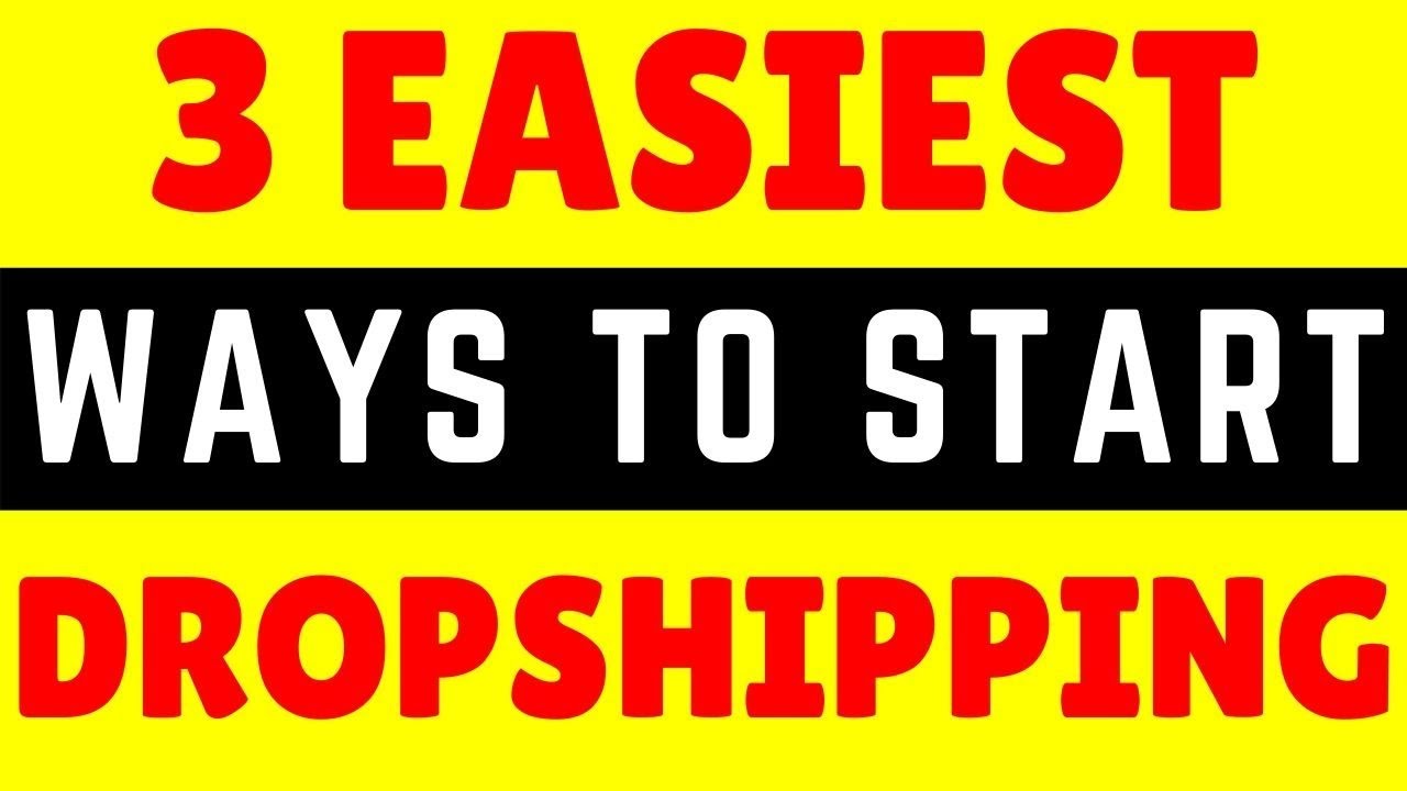 Easiest Way To Start Shopify Dropshipping | Shopify Tutorial - YouTube