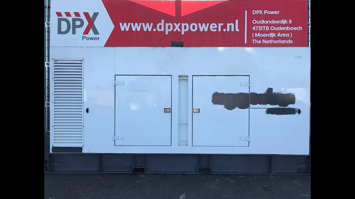 DPX Power: Loadtest Scania DC16 44A - 550 kVA Generator set - DPX-11633
