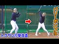 トクサン今年はHR王獲ります！決意のバリー・ボンズ打法。