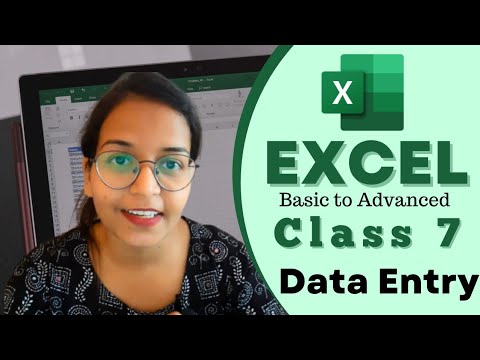 Class 7 | Excel Series | Basic to Advanced | Data Entry | @techdidi10 # ...