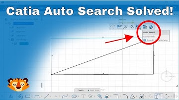 CATIA 3DEXPERIENCE AutoSearch (Context Toolbars)