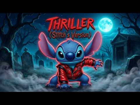 🧟 THRILLER (Stitch's Version) FULL SONG | Michael Jackson | Parody/Cover
