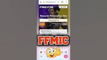 FFMIC REDEEM CODE 🤩 | FF REDEEM CODE TODAY #freefire #shortfeed