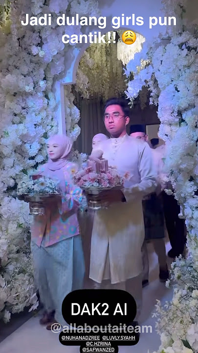 AiTeam Kat Majlis Perkahwinan Aina Ayla Glow! Sweet Eh Nuwan Dengan Syafie! 🤪 #aiteam