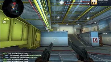 EZPZ Dual Berettas Ace on Nuke (Faceit lvl 10 Gameplay)