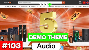 Demo theme audio Thiên Vũ | codedep.net