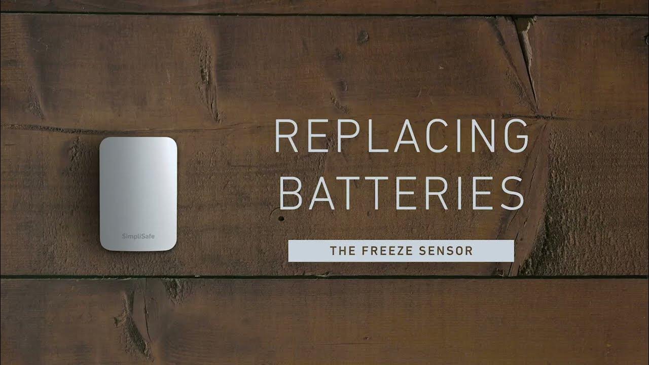 How To Replace Temperature Sensor Battery - YouTube