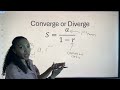 Does It Converge or Diverge | Infinite Series Explained
