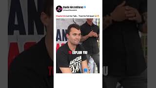 Celebrity You Keep Interrupting Me! 🚨 #charliekirk #debate #shorts Net Worth