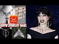 GOTH/ALTERNATIVE ALIEXPRESS JEWELRY HAUL 💀