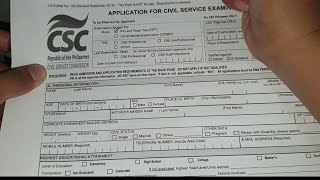 How To Fill Out Civil Service Form No 100  Civilserviceexam2023