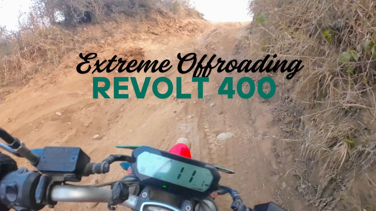 Revolt 400 vs Xpulses on extreme offroading l