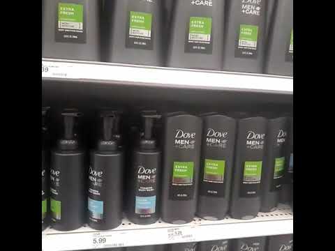 This Target Is Jam Packed Of Dove Men Shampoo And Conditioner 
