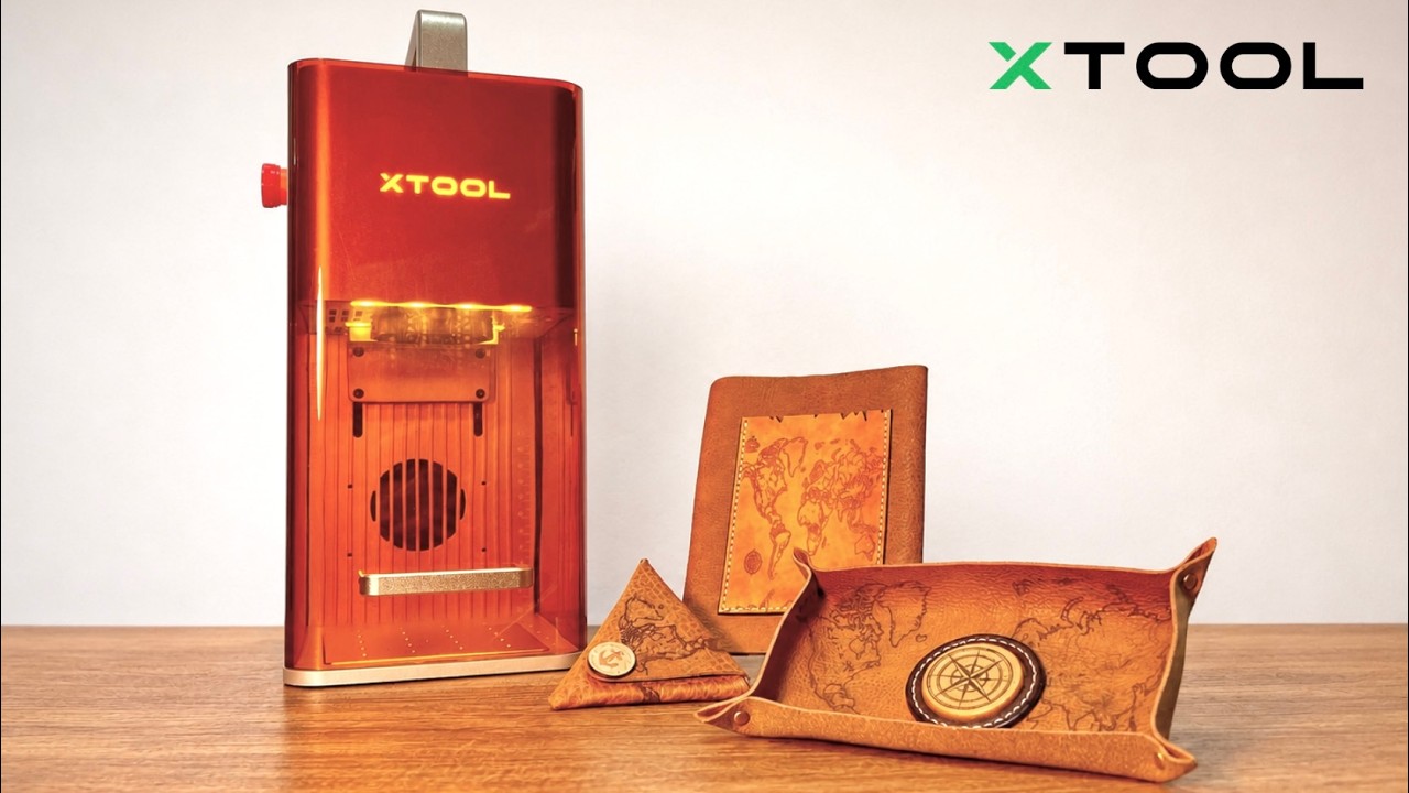 Engraved Leathercraft with xTool F2 / Free Pattern