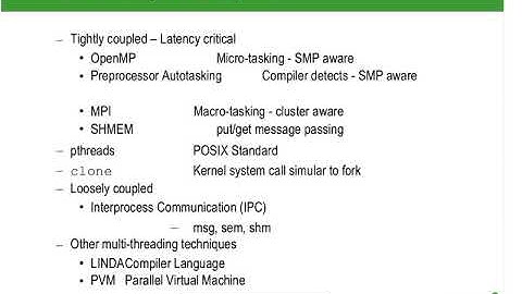 10 Linux OpenMP Lecture