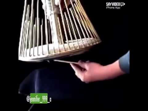 كل الاصوات الي تخوف في افلام الرعب مصدرها هذه الاله اسمها Waterphone مرعب جدا