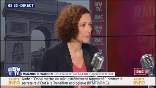 Emmanuelle Wargon maintient qu'elle "ne défend pas l'huile de palme"