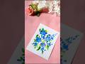 Easy floral painting 🖌️ #art #painting #easypainting #paintinghacks #shorts #floralart