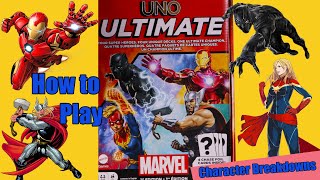 UNO Ultimate Marvel Card Game (How To Play)