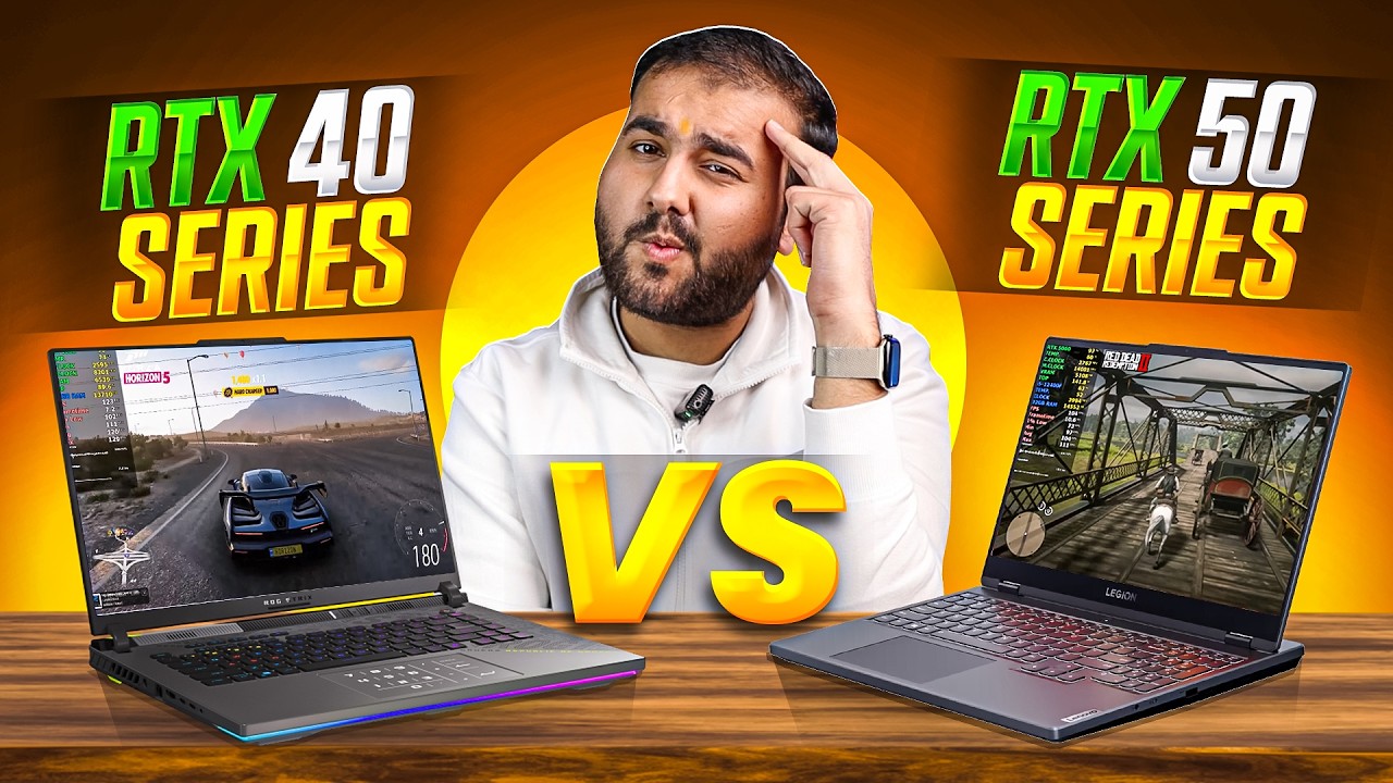 Gaming Laptop Lena Hai ??⚠️ - Watch This RTX 40 vs RTX 50 Series Comparison | GTV Ep 11