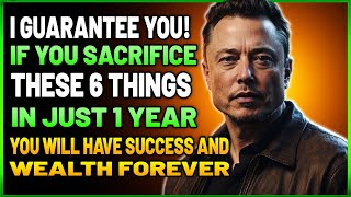 ELON MUSK [POVERTY IS NOT AN ACCIDENT] The Rich SACRIFICE This To Succeed