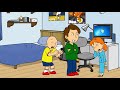 Rosie Change Windows Startup Sound on Caillou's Computer/Grounded