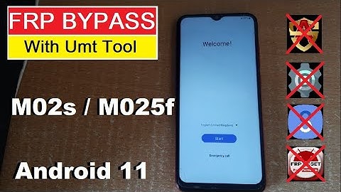 Samsung Galaxy M02s/M025f Frp Bypass/Reset Google Account Lock Android 11  | New Security | 2022