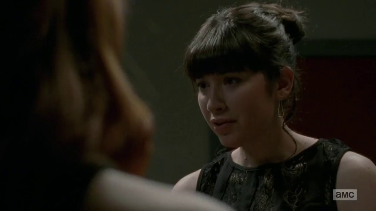 The Walking Dead 7x11 Negan's Wives Ask Eugene For Help