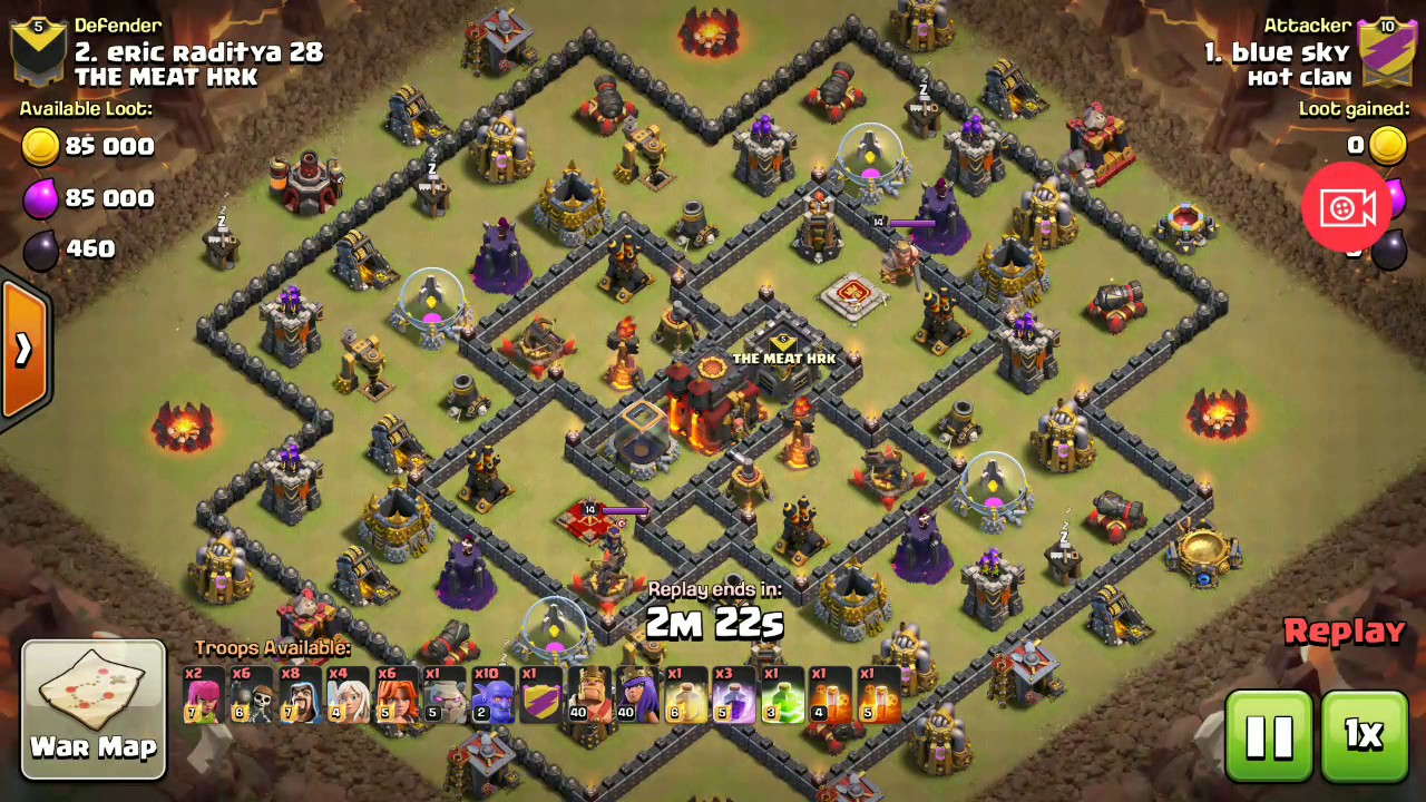 3 star TH10 queen walk + bowler + valkyries