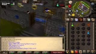 2007 RuneScape Draconic Visage Black Dragons