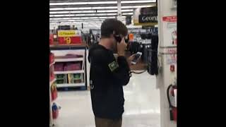 Idiot Gets On The Intercom At Walmart *GETS ARRESTED*