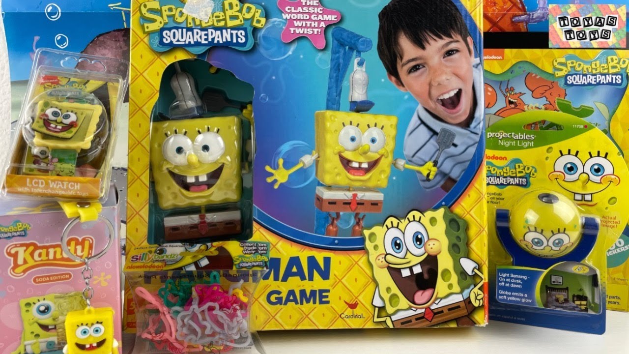 Spongebob Squarepants Collection Opening Review | Spongebob Hangman Game